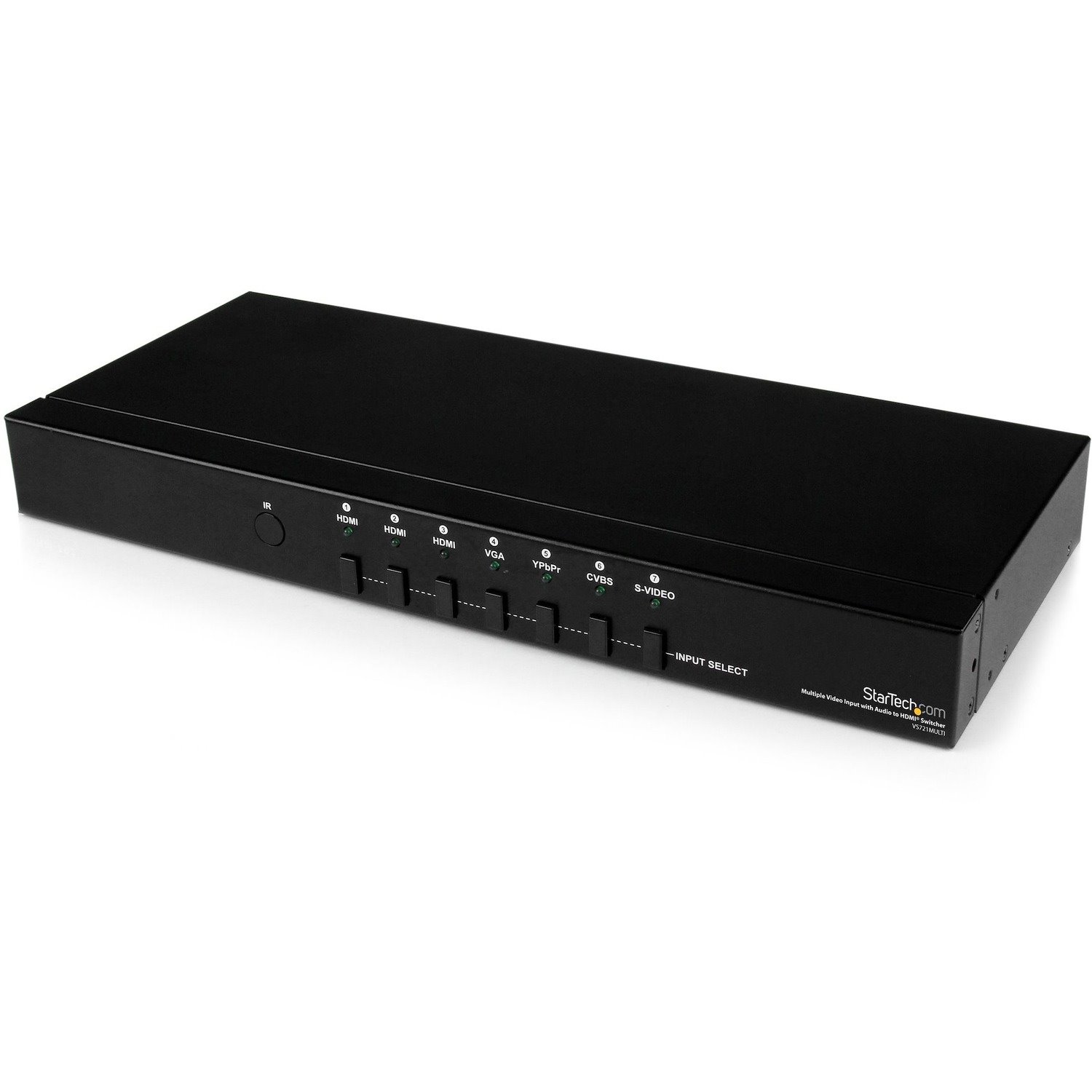StarTech.com Multiple Video Input with Audio to HDMI&reg; Switcher - HDMI / VGA / Component