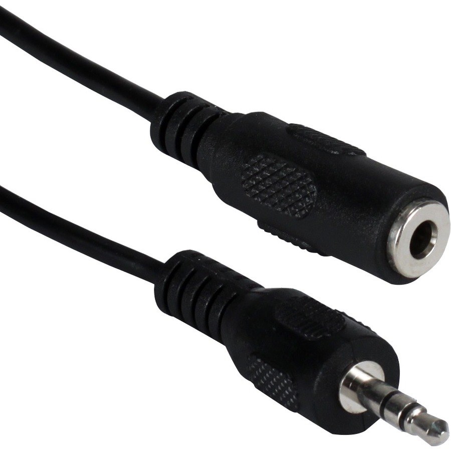 QVS 25ft 3.5mm Mini-Stereo Male to Female Speaker Extension Cable