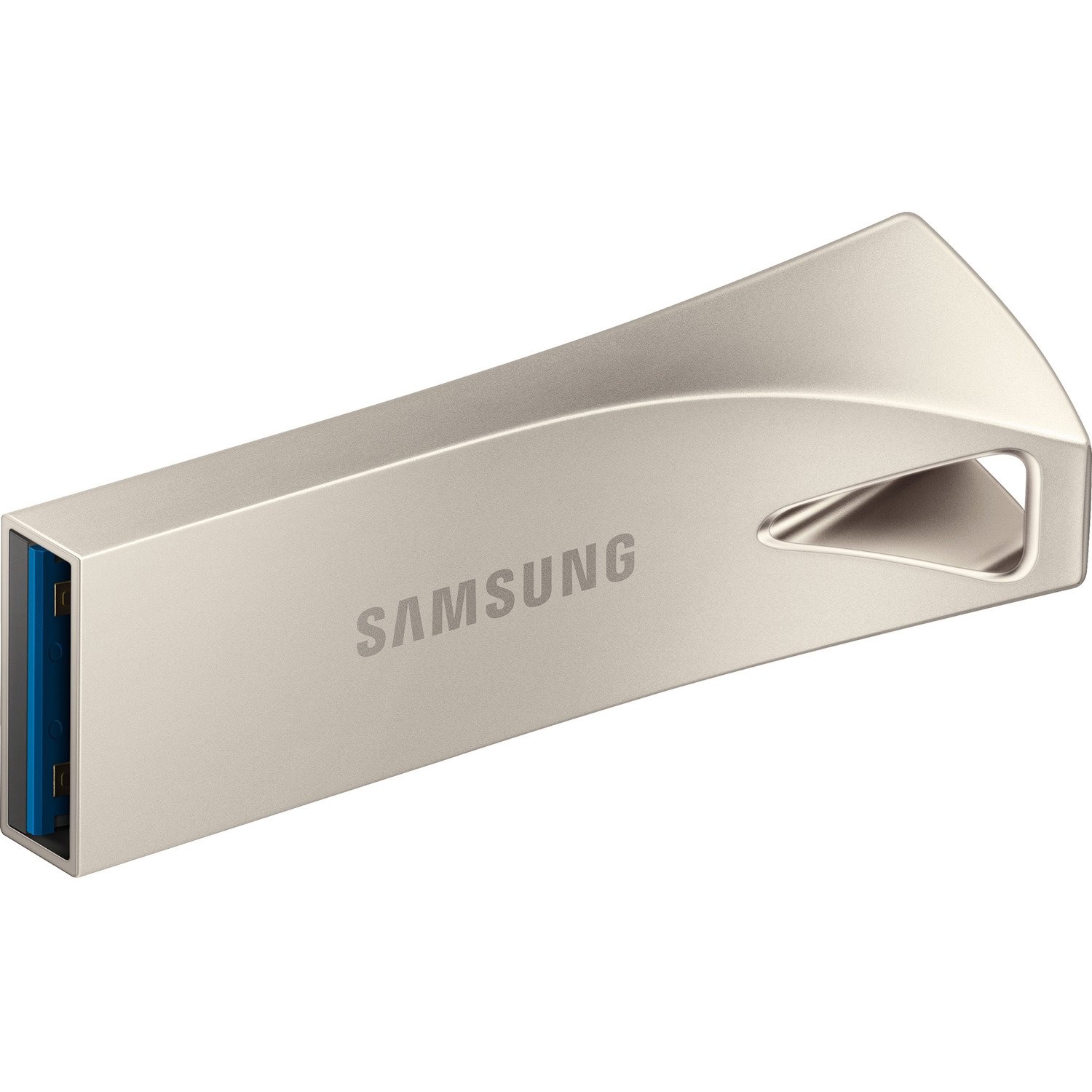 Samsung BAR Plus 128 GB USB 3.1 Type A Flash Drive - Champagne Silver