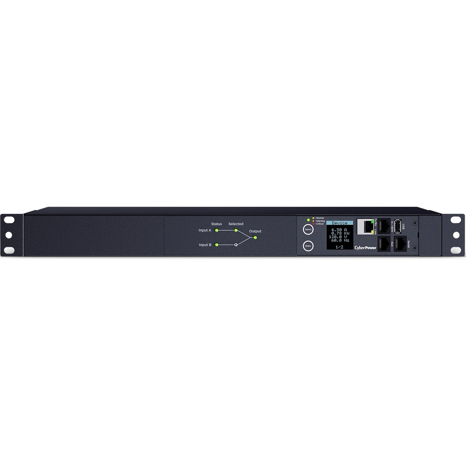 CyberPower Switched ATS PDU PDU44002 10-Outlets PDU