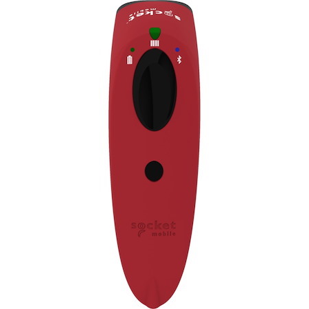 Socket Mobile SocketScan S720, Linear Barcode Plus QR Code Reader, Red