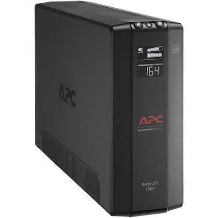 APC by Schneider Electric Back UPS Pro BX1500M, Compact Tower, 1500VA, AVR, LCD, 120V