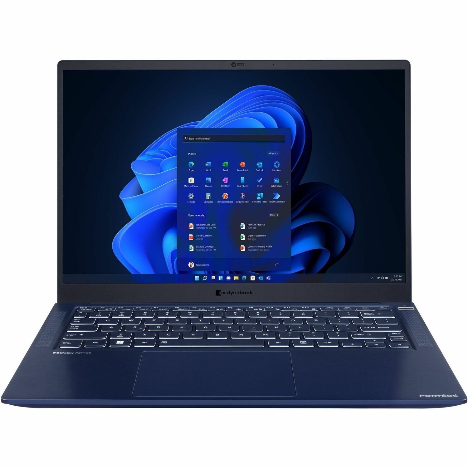 Dynabook Portege X40L-K X40L-K-014 14" Notebook - WUXGA - Intel Core i5 13th Gen i5-1340P - 16 GB - 512 GB SSD - Tech Blue Metallic