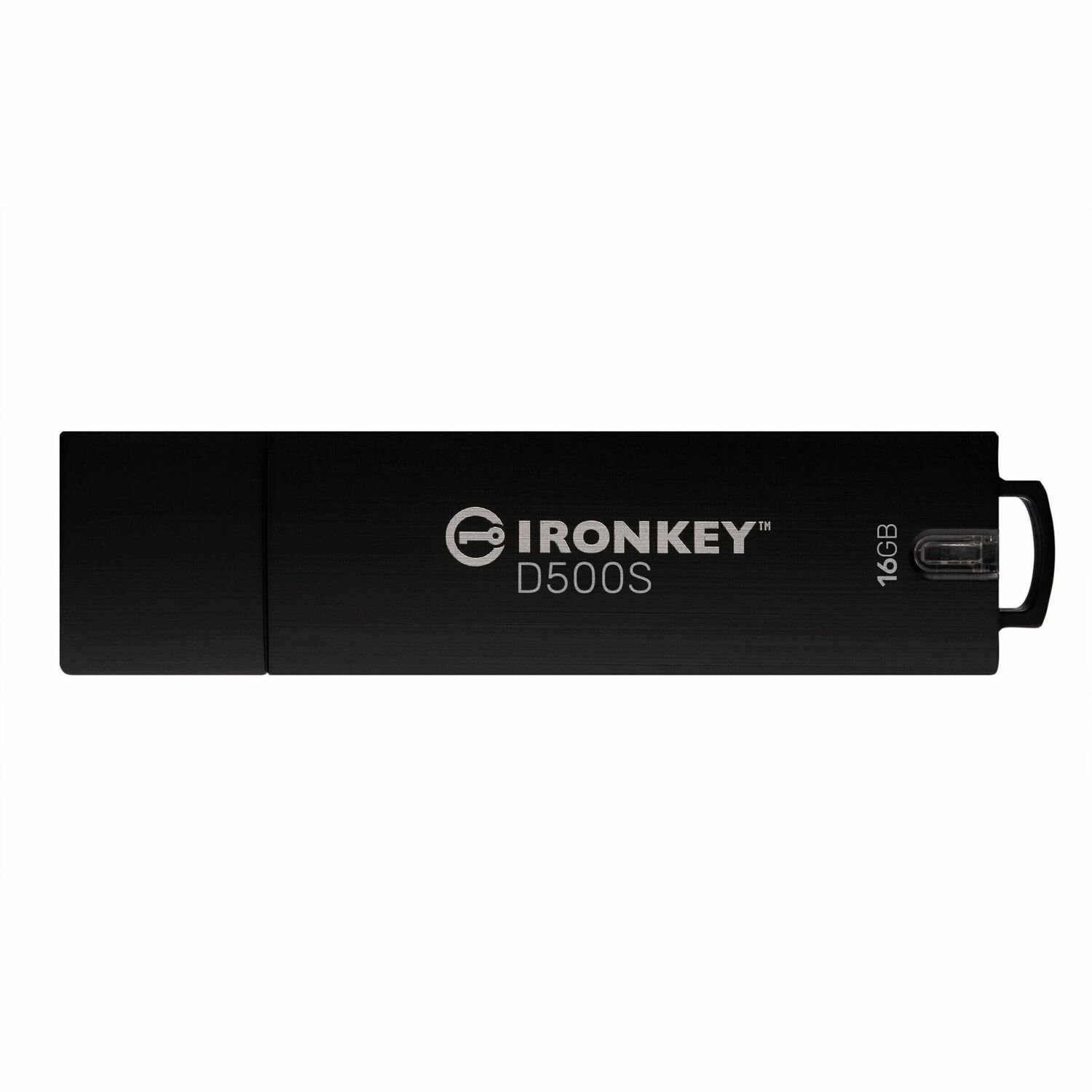 IronKey D500S 16 GB USB 3.2 (Gen 1) Type A Rugged Flash Drive - XTS-AES, 256-bit AES - TAA Compliant