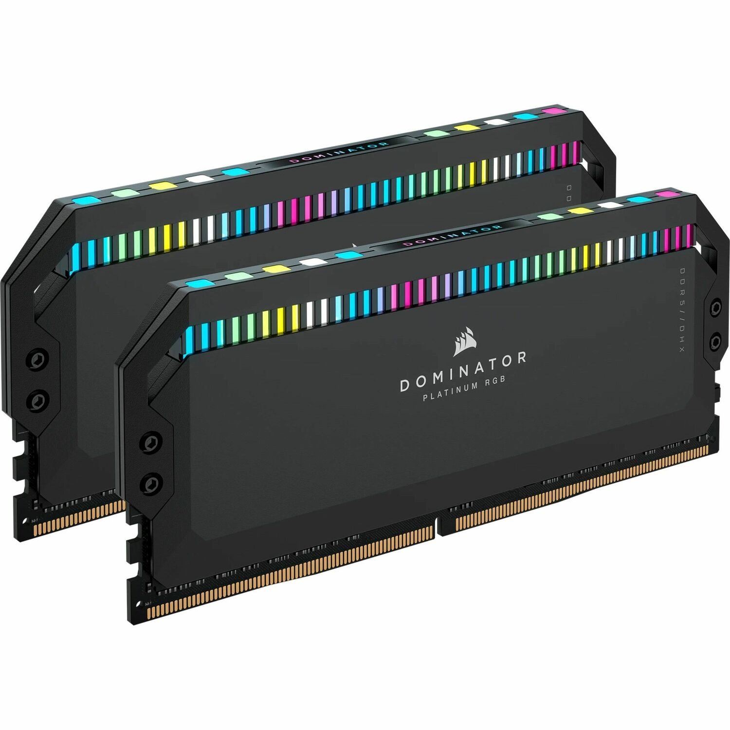 Corsair Dominator Platinum RGB 32GB (2x16GB) DDR5 DRAM 7200MHz C34 Memory Kit - Black