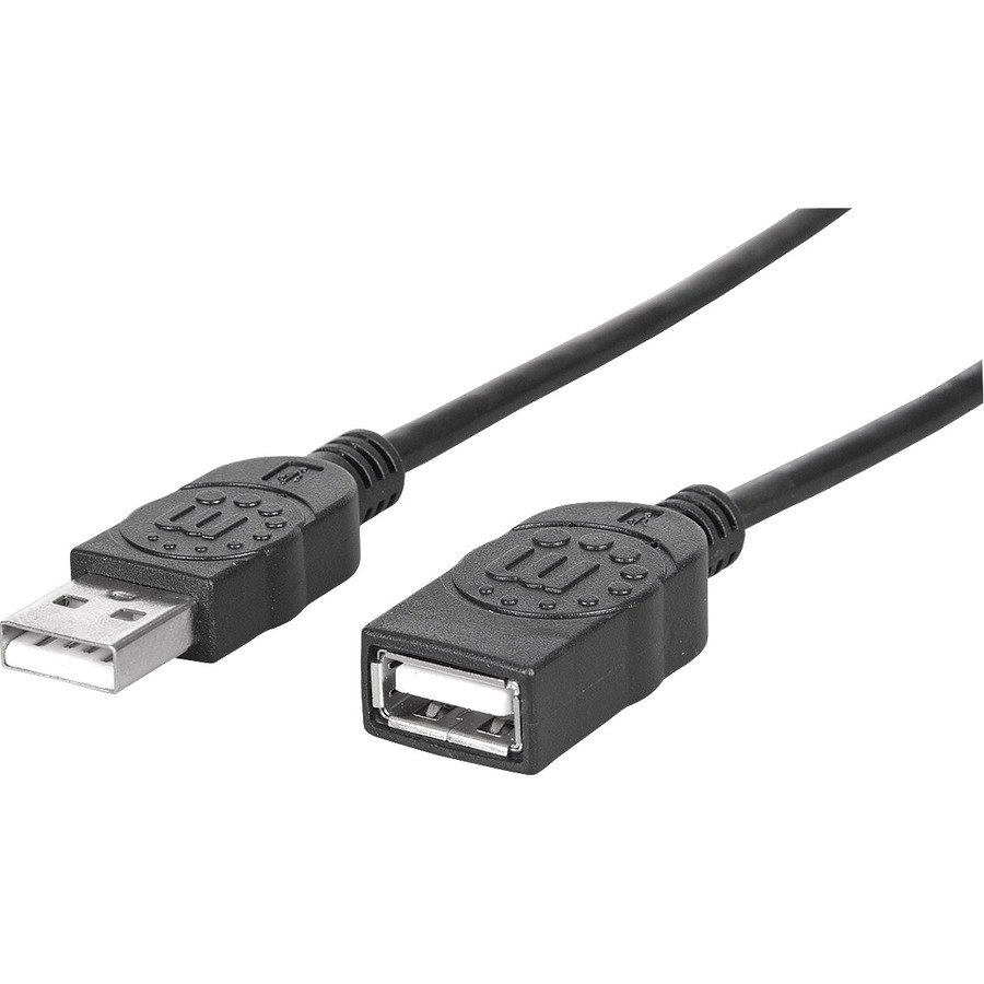 Manhattan Hi-Speed Usb Extension Cable A Male / A Female, 1.8 M (6 FT.), Black