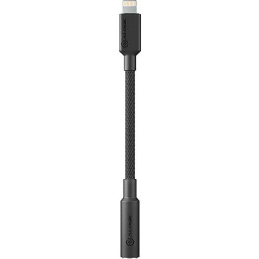 Alogic Elements PRO Lightning to 3.5 Audio Adapter - Black