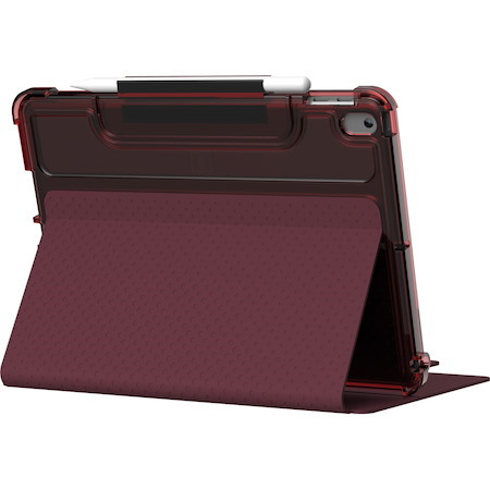 Urban Armor Gear Lucent Carrying Case (Folio) for 25.9 cm (10.2") Apple iPad (8th Generation) Tablet, Stylus - Aubergine, Dusty Rose