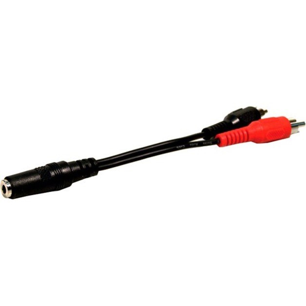 Comprehensive 3.5mm Stereo Jack to Two RCA Plugs 6 inch