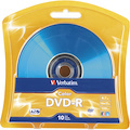 Verbatim AZO DVD-R 4.7GB 16X Vibrant Colors - 10pk Blister, Assorted