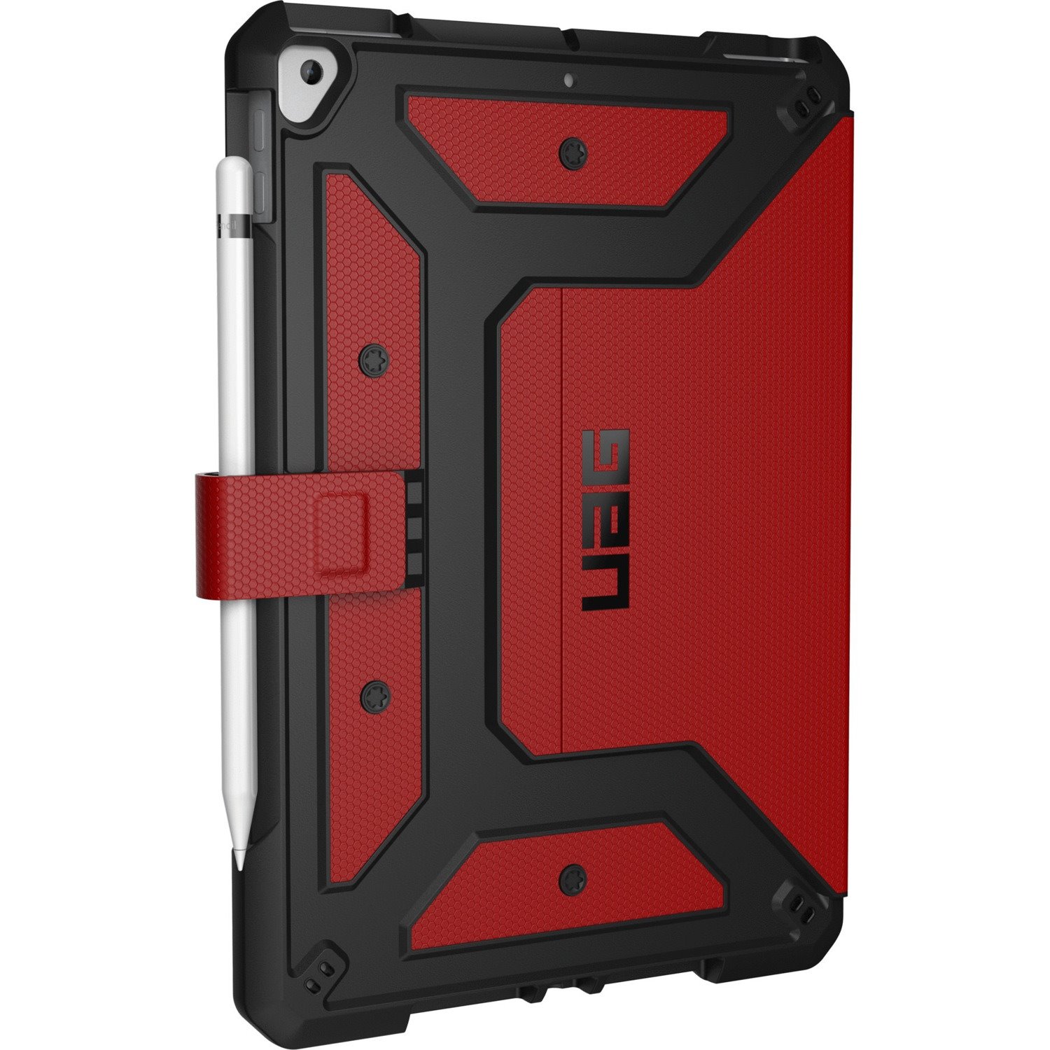 Urban Armor Gear Metropolis Case for Apple iPad (7th Generation) Tablet - Magma