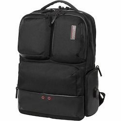 Samsonite Zork Carrying Case (Backpack) for 39.6 cm (15.6") Notebook, Travel - Black