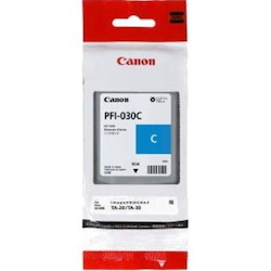 Canon PFI-030 C Original Inkjet Ink Cartridge - Cyan Pack