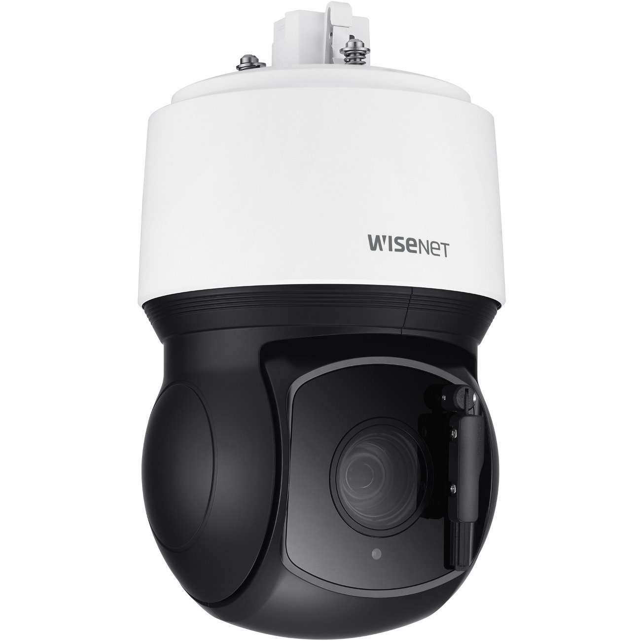 Wisenet XNP-8300RW 6 Megapixel Outdoor Network Camera - Color, Monochrome - Dome - White, Black