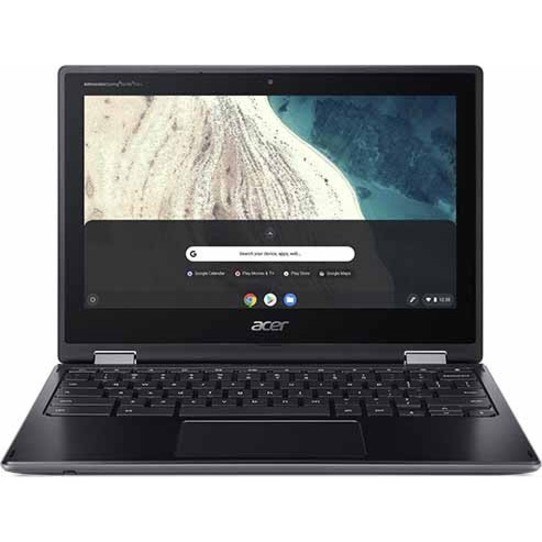 Acer Chromebook Spin 511 R752T R752T-C2YP 11.6" Touchscreen Convertible 2 in 1 Chromebook - HD - Intel Celeron N4020 - 4 GB - 32 GB Flash Memory - English (US) Keyboard