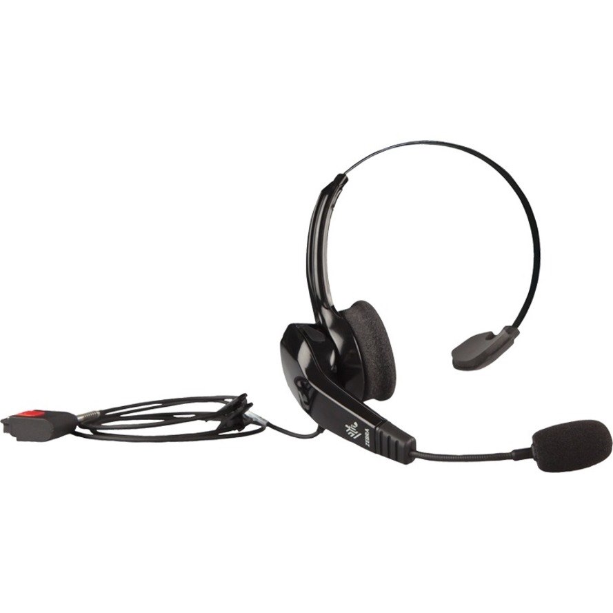 Zebra Wired Behind-the-neck, Over-the-head Mono Headset