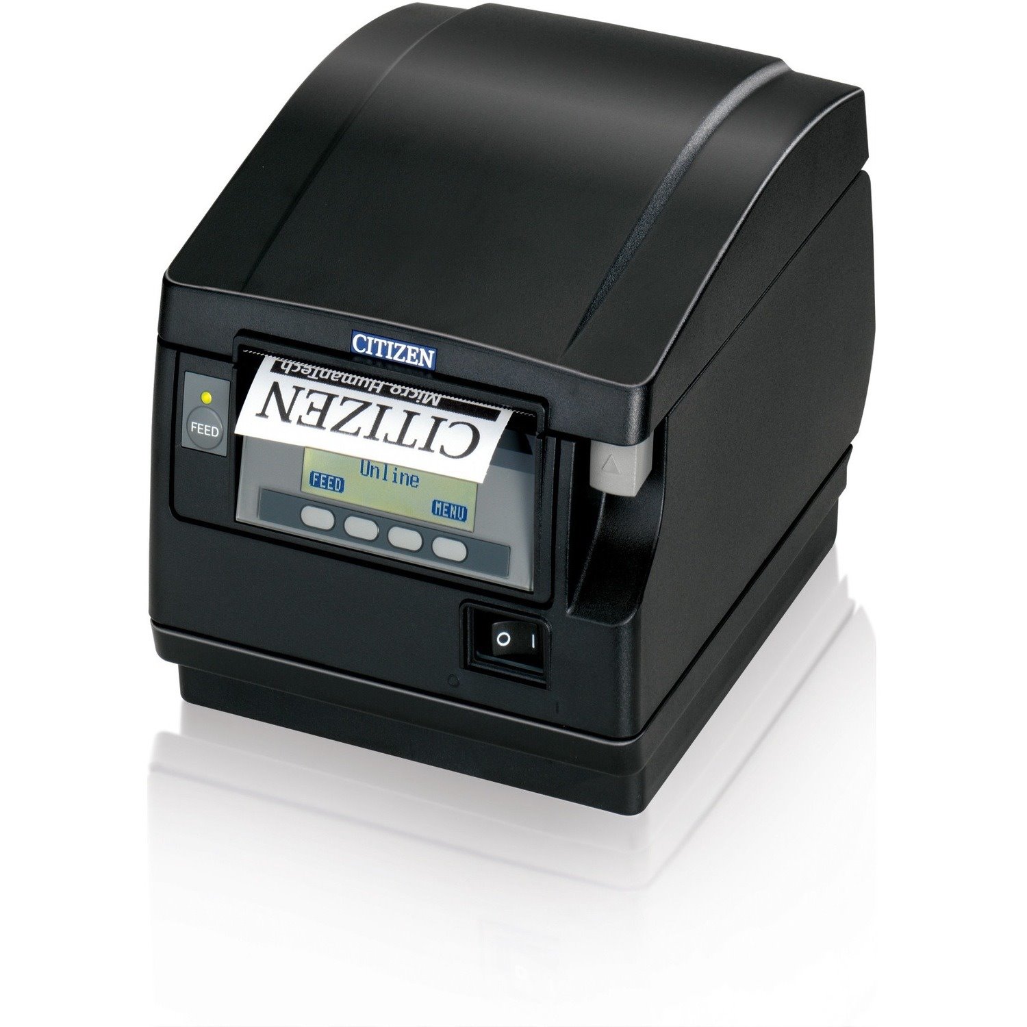 Citizen CT-S851II Direct Thermal Printer - Monochrome - Receipt Print - USB - Serial - Parallel - Bluetooth - Wireless LAN