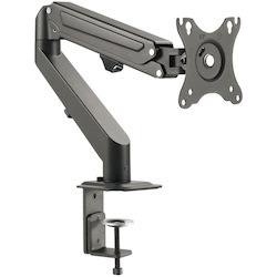 SIIG Single Gas Spring C-Clamp Monitor Desk Mount - 17" to 27"