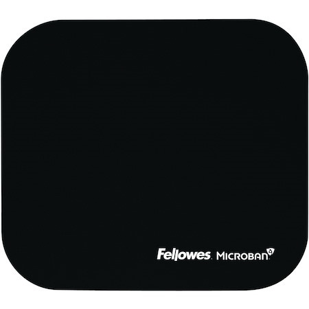 Fellowes Microban&reg; Mouse Pad - Black