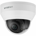 Wisenet QND-8010R 5 Megapixel Network Camera - Color - Dome - White - TAA Compliant