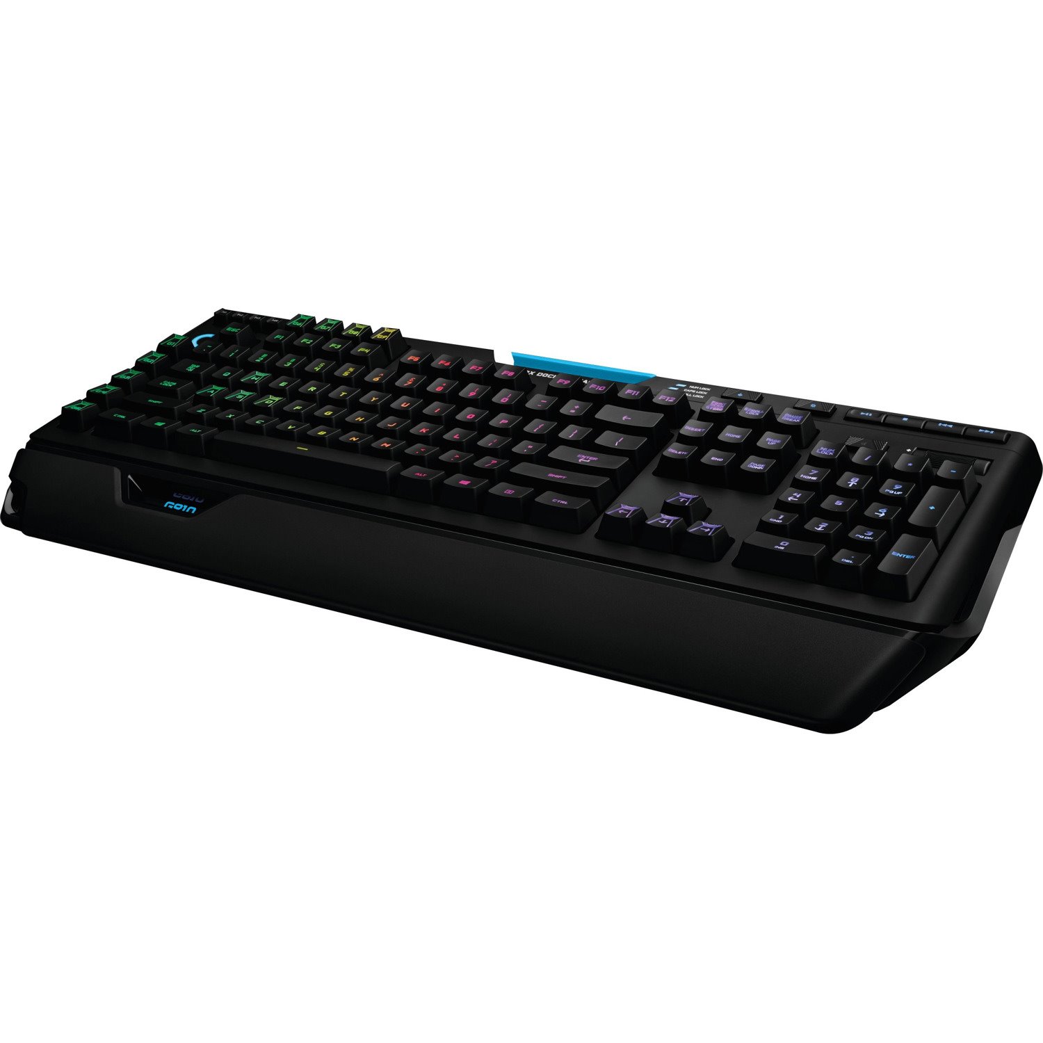 Logitech Orion Spectrum G910 Keyboard - Cable Connectivity - USB 2.0 Interface - English (UK) - QWERTY Layout - Black