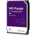 WD Purple WD84PURZ 8 TB Hard Drive - 3.5" Internal - SATA (SATA/600) - Conventional Magnetic Recording (CMR) Method