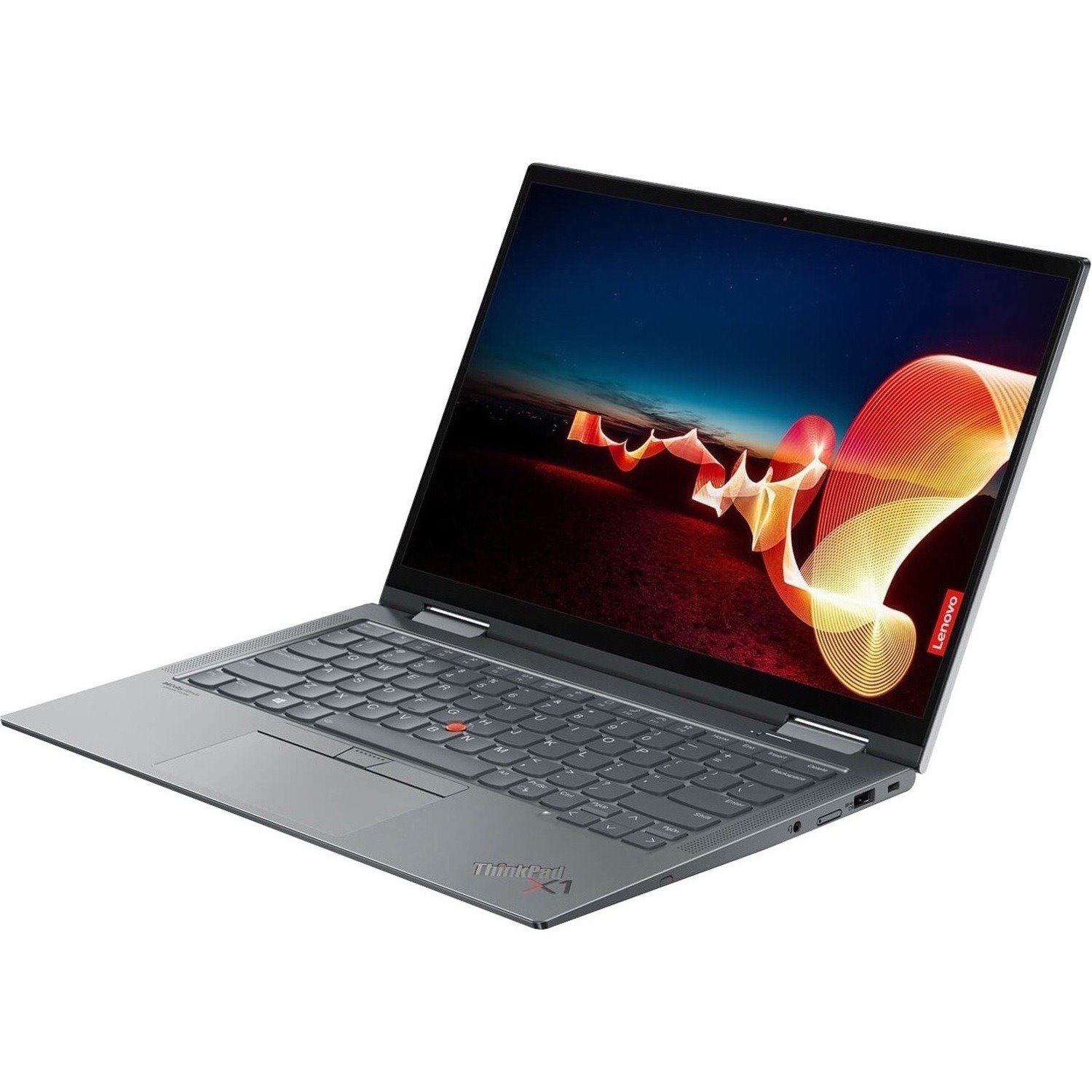 Lenovo ThinkPad X1 Yoga Gen 6 20XY00AHUS 14" Touchscreen Convertible 2 in 1 Notebook - WUXGA - Intel Core i5 11th Gen i5-1135G7 - 16 GB - 256 GB SSD - English Keyboard - Storm Gray