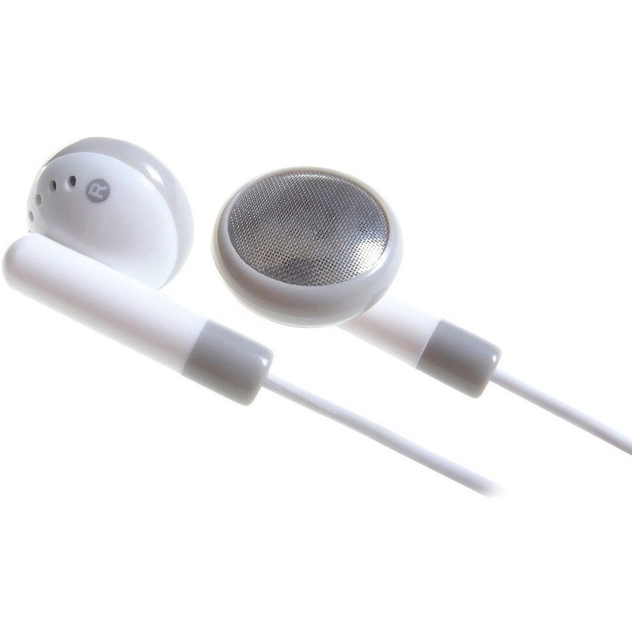 Group Gear Wired Earbud Binaural Stereo Earphone - White - 1