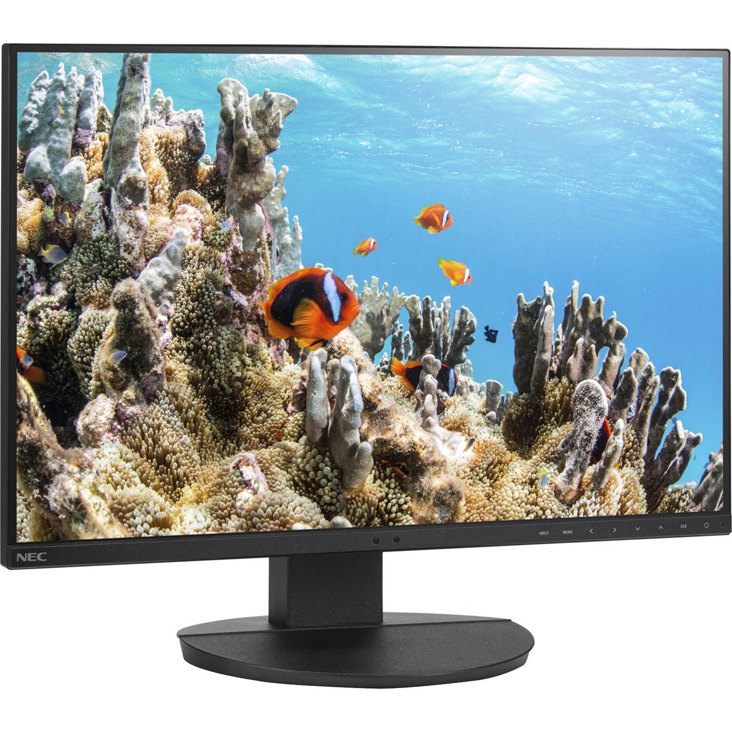 NEC Display MultiSync EA242WU-BK 24" Class WUXGA LCD Monitor - 16:10 - Black