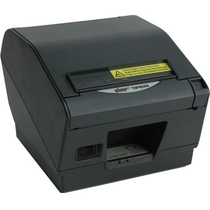 Star Micronics TSP847IIBi2-24 OF GRY Mobile Direct Thermal Printer - Monochrome - Wall Mount - Receipt Print - Bluetooth - With Cutter - Grey