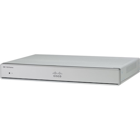 Cisco ISR1100-4G 1 SIM Cellular, Ethernet Wireless Integrated Services Router - Refurbished