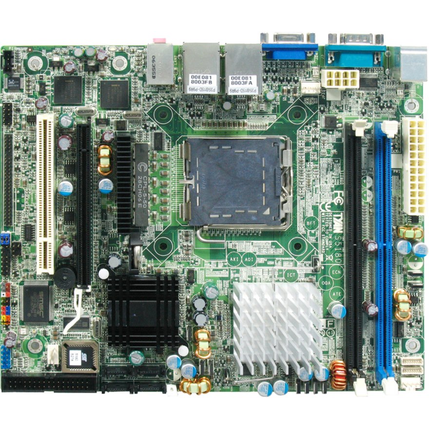Tyan Toledo S5180AG2N Workstation Motherboard - Intel Q965 Express Chipset - Socket T LGA-775 - Flex ATX