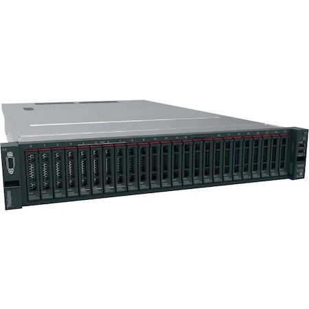 Lenovo ThinkSystem SR650 7X06A06TAU 2U Rack Server - 1 x Intel Xeon Gold 5118 2.30 GHz - 16 GB RAM - 12Gb/s SAS, Serial ATA/600 Controller