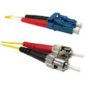 Weltron 3m LC/ST Single Mode 9/125M Yellow Fiber Patch Cable