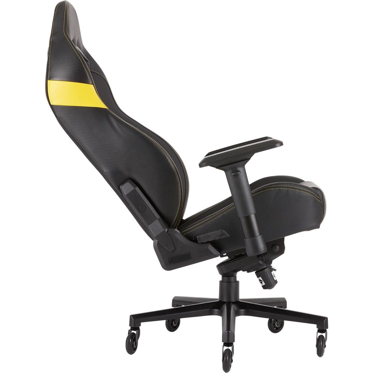 Corsair T2 ROAD WARRIOR Gaming Chair - Black/Yellow