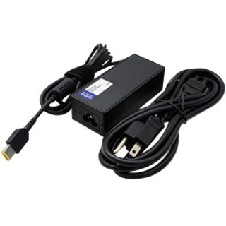 Lenovo 0B47455 Compatible 65W 20V at 3.25A Black Slim Tip Laptop Power Adapter and Cable