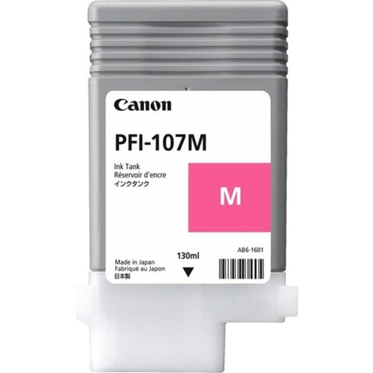 Canon 107M Original Inkjet Ink Cartridge - Magenta - 1 Pack