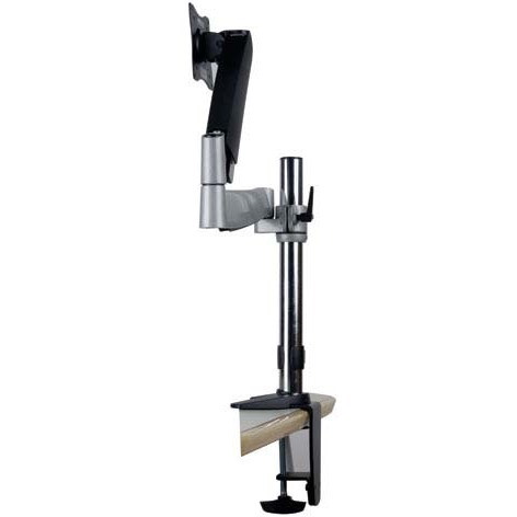 Eaton Tripp Lite Series Full Motion Desk Mount for 13" to 27" Monitors - clamp and grommet