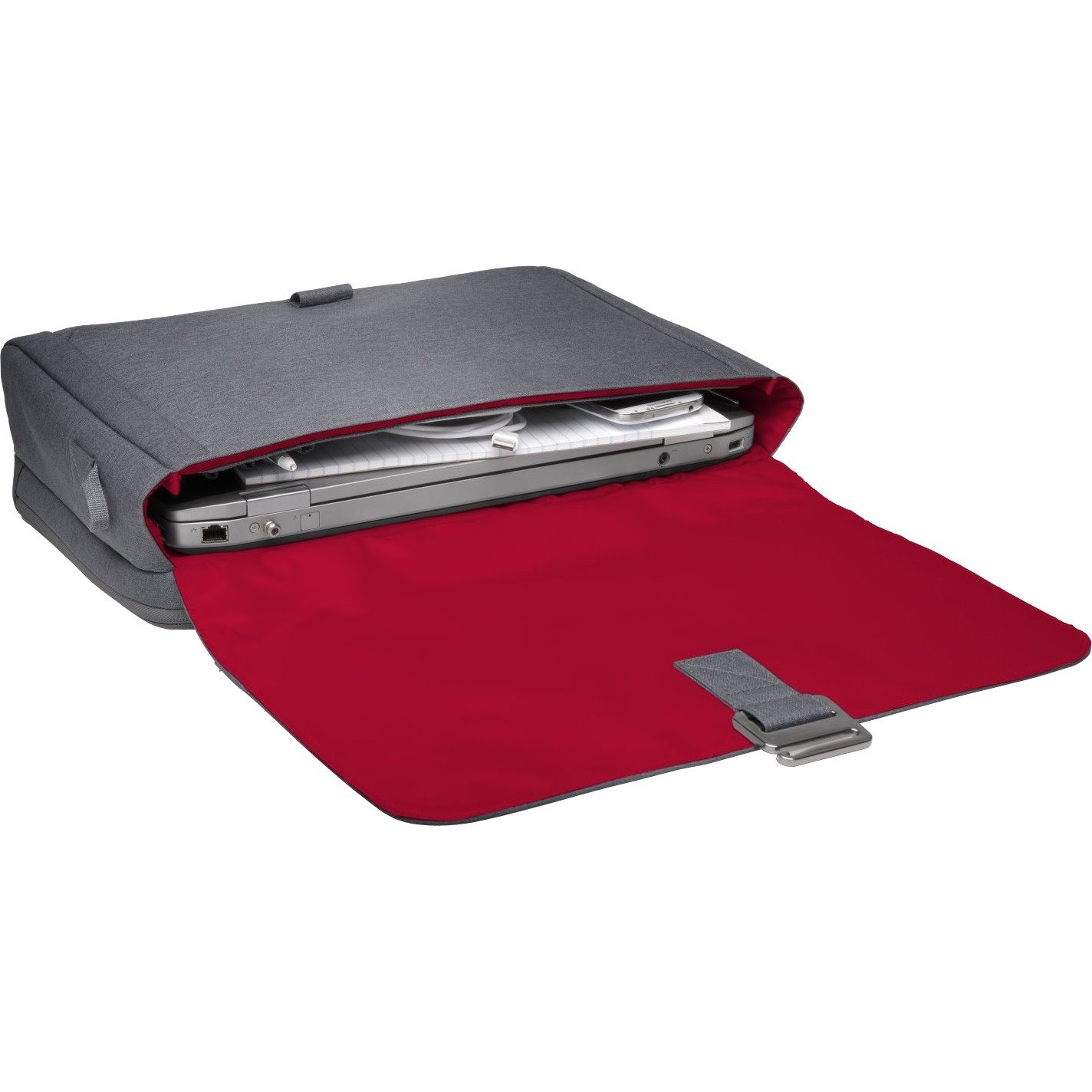 Kensington 62623 Carrying Case (Messenger) for 36.6 cm (14.4") Notebook - Cool Grey