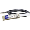 AddOn Finisar FCBG110SD1C01B Compatible TAA Compliant 10GBase-AOC SFP+ to SFP+ Direct Attach Cable (850nm, MMF, 1m)