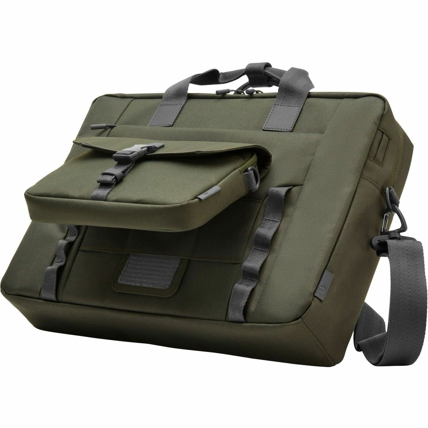 HP Carrying Case (Messenger) for 15.6" HP Notebook - Gray, Green