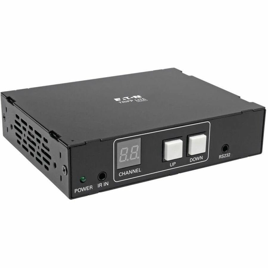 Eaton Tripp Lite Series DVI/HDMI over IP Extender Receiver over Cat5/Cat6, RS-232 Serial and IR Control, 1080p 60 Hz, 328 ft. (100 m), TAA