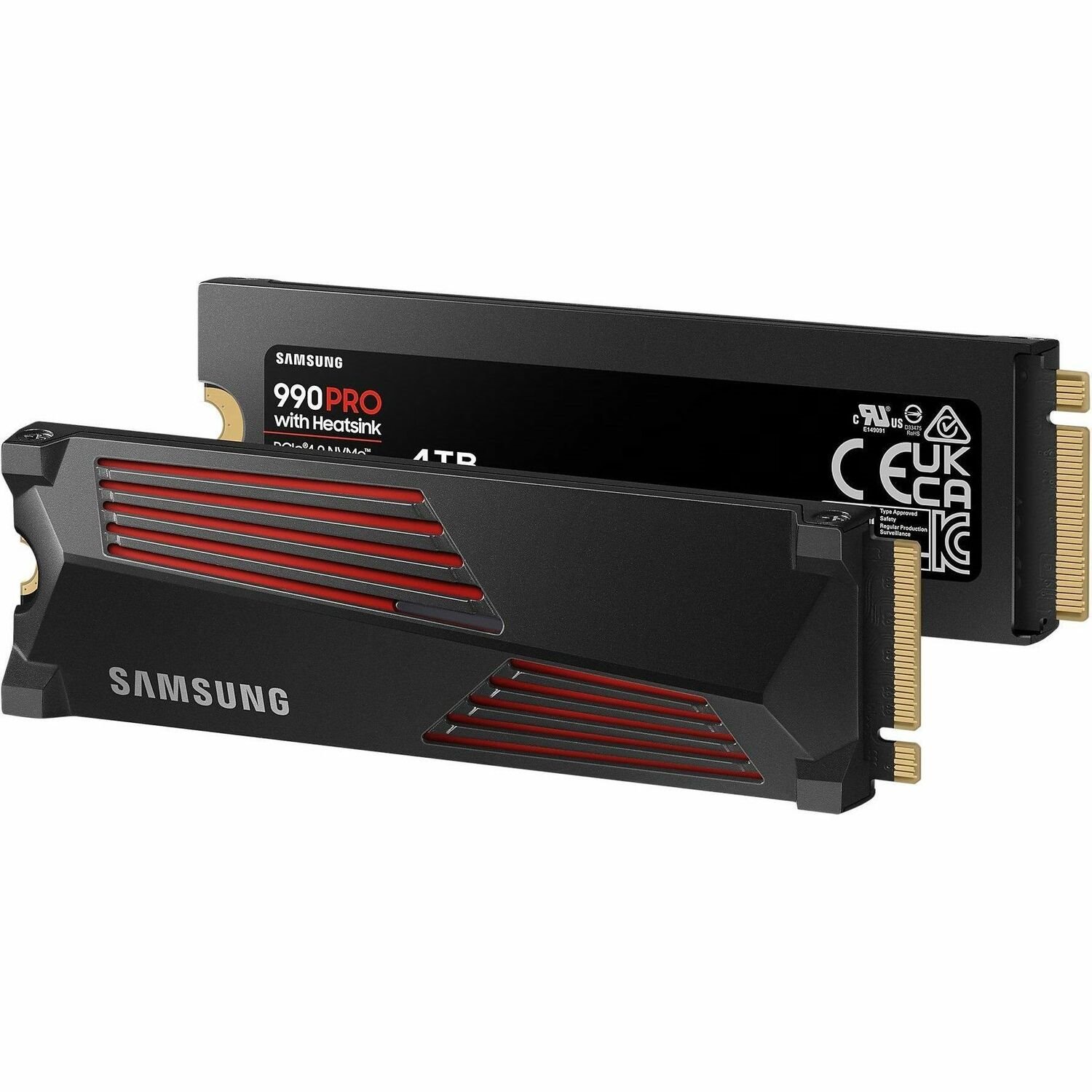 Samsung 990 PRO 4 TB Solid State Drive - M.2 2280 Internal - PCI Express NVMe (PCI Express NVMe 4.0 x4)