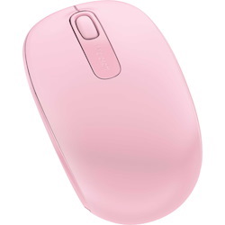 Microsoft 1850 Mouse - Radio Frequency - USB - Optical - Light Orchid
