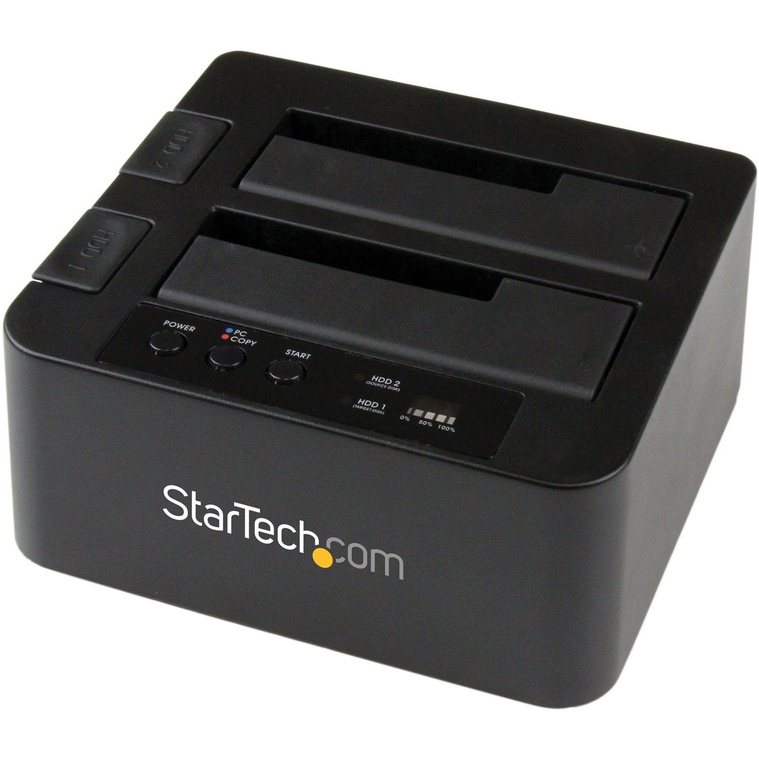 StarTech.com Drive Dock SATA/600 - USB 3.0 Type B, eSATA Host Interface - UASP Support External - Black