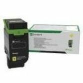 Lexmark Unison Original Extra High Yield Laser Toner Cartridge - Box - Return Program - Yellow - 1 Pack