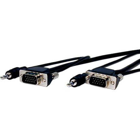 Comprehensive Pro AV/IT Series Micro VGA HD15 plug to plug w/audio cable 25ft