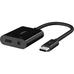 Belkin Rockstar Mini-phone/USB-C Audio/Data Transfer Cable