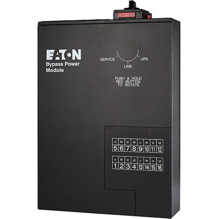 Eaton BPM Bypass Power Module, Wall-mount or rackmount, 3U, Black, Yes, Split-phase (L1, L2, N, G), 9PXM, 9170+, 9155, 9PXSP 8-10K, 1, HW (50-125A), 6) 5-20R, (3) L6-30R