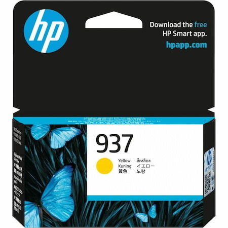 HP 937 Original Standard Yield Inkjet Ink Cartridge - Yellow - 1 Pack